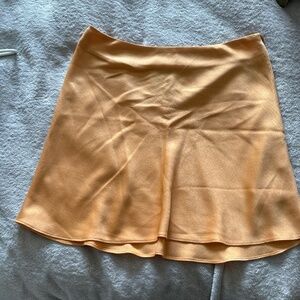 Orange skirt